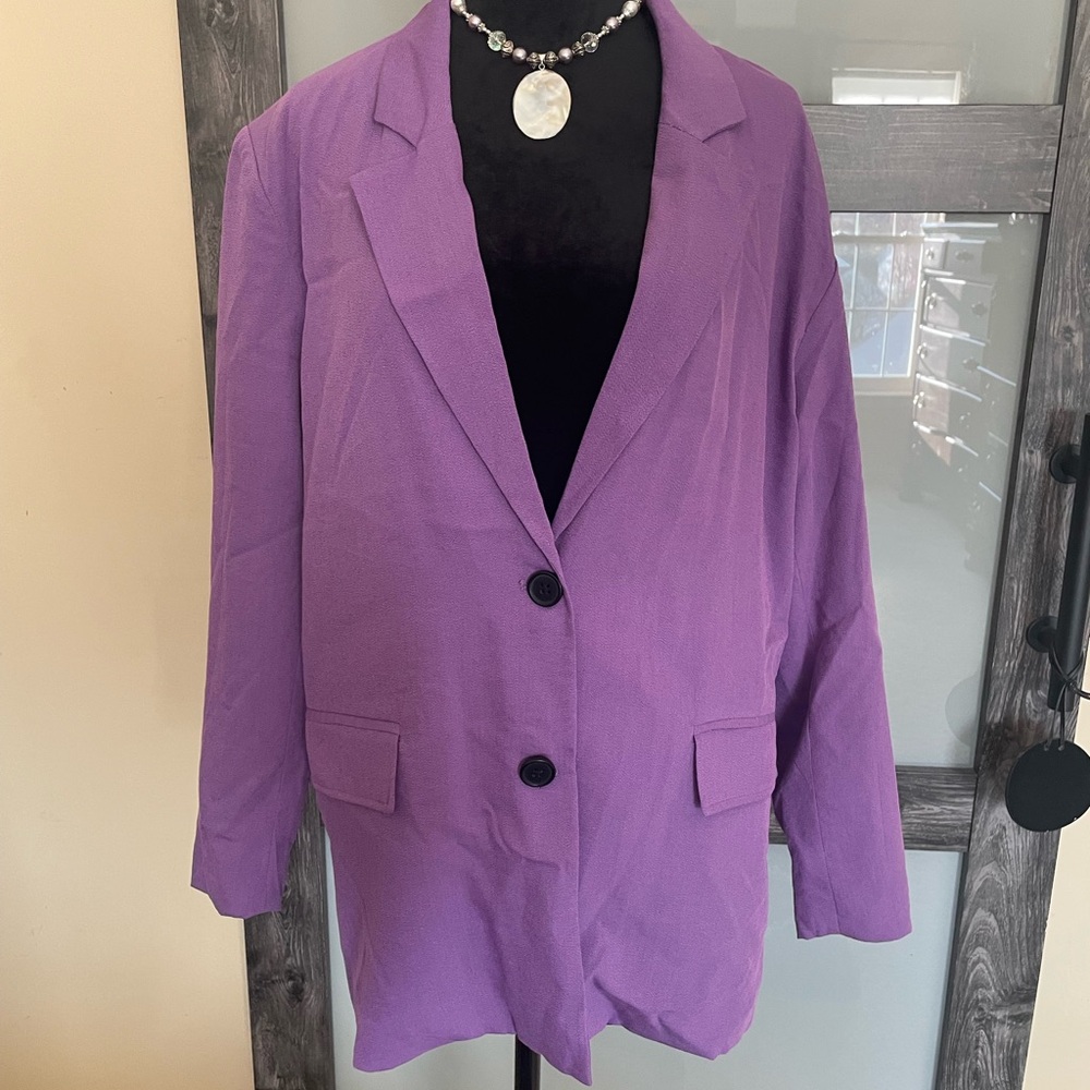 Noisy may Vibrant Purple Women's Blazer